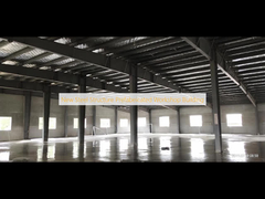 新しい鋼鉄構造前編造工房ビル