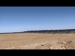 ソーラー光発電所向けスパイラル杭アンカー