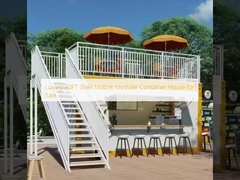 高級40フィートスチール製モバイルモジュールコンテナハウス販売