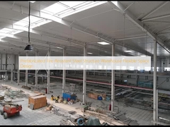 製造済み 耐火鋼構造 倉庫 柔軟な空間設計