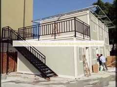 迅速に設置するモジュール型プリファブリックモジュール型ビル 居住空間
