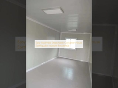 簡単に組み立て 引換可能なコンテナハウス 地震耐性 住宅用