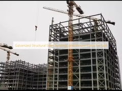 Galvanized Structural Steel Buildings  greenhouse frame for Sale