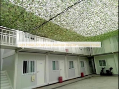 軽量プレハブ20フィート 簡単組立式モジュールコンテナハウス