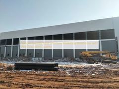 予算に適した鋼鉄構造 工房 耐腐蝕塗装付き倉庫