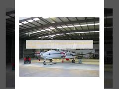 高品質で安価な大型スパンメタルプリファブ航空機ハンガー