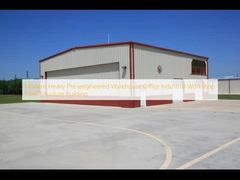 現代の重プレエンジニア倉庫オフィス産業ワークショップ鉄骨構造の建物