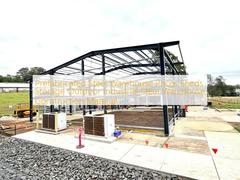 製鋼倉庫 価格 シェード 倉庫 屋外 産業用鋼倉庫 建設材料