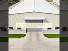 低コスト産業経済的な鋼鉄トラス小屋の建物