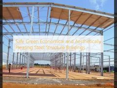 安全でグリーンな経済的で美しい鉄骨造建築物