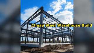 Cheap Steel Warehouse Prefab Building Fast Build