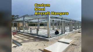 カスタム航空機格納庫の高速かつ安全な保管