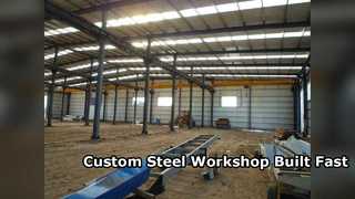 Steel Structure Workshop Fast Build Durable & Affordable