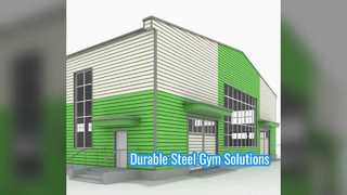 Prefabricated Light Steel Indoor Basketball Gym Solutions