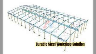 Steel Workshop Building Strong & Durable