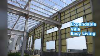 拡張コンテナハウス デュアルウィング モバイルヴィラ