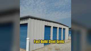 Prefabricated Light Steel Indoor Basketball Gym Construction
