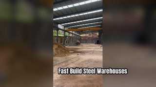 Prefabricated House Building Material Steel Structure Warehouse