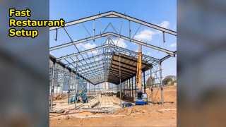 販売のための高級コンテナレストランの高速セットアップ