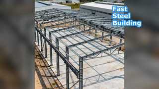 プレハブ鉄骨構造建築ソリューション