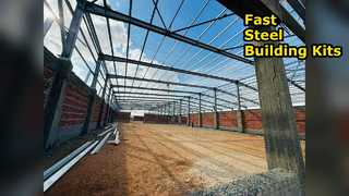 Steel Building Kits Fast Assembly Storage Workshop