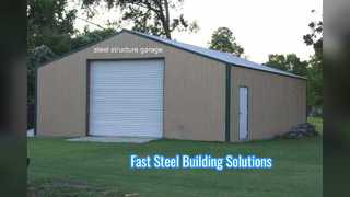 Solutions d'entrepôt d'atelier de structure métallique construction rapide