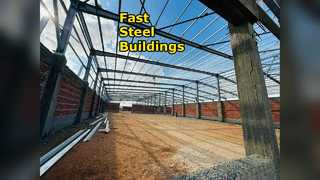 鉄鋼建築キットの高速組み立て倉庫