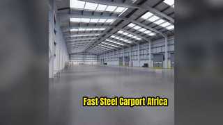 Fast Steel Carport Africa Custom Design