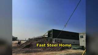 Fast Steel House Earthquake Resistant Energy Efficient