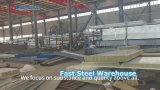 Pre- Engineering Customized Steel Structure Metal Warehouse