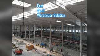 鉄鋼倉庫ビル迅速な建設低価格