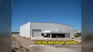 果物野菜保管用スチール倉庫