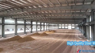 産業用鋼鉄工場