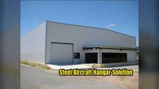 Steel Aircraft Hangar Prefabricated Large Span