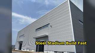 Steel Stadium Structure Fast Build Sports Events