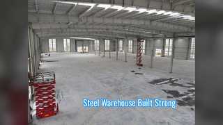 鋼鉄倉庫構築キット現代の産業用小屋