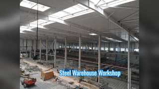 鉄鋼倉庫ワークショップ プレハブ建築ソリューション